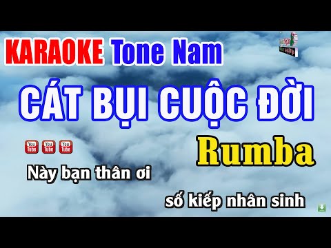 Cát Bụi Cuộc Đời Karaoke Rumba Hải Ngoại – karaoke Nhạc Sống Thanh Ngân