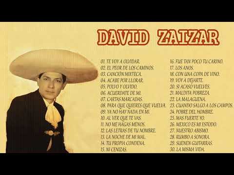David Zaizar Las Rancheras Mas Chingonas - 30 Sus Grandes Exitos Rancheras Mexicanos Viejitos