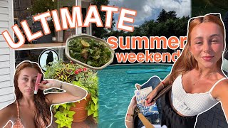 ultimate summer weekend in my life ☀️👙📖