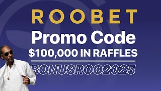 Roobet Promo Code "BONUSROO2025" — Join $100,000 Raffles + Daily RooWards Instantly