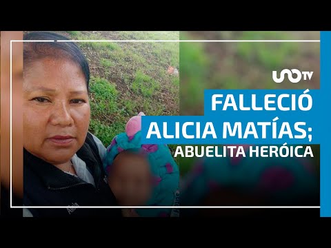 Muere abuelita que protegió con su cuerpo a su nieta durante la explosión, Puente de La Concordia