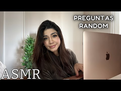 ASMR ESPAÑOL / Te hago una ENTREVISTA RARA y EXTRAÑA de TRABAJO / responde TODO