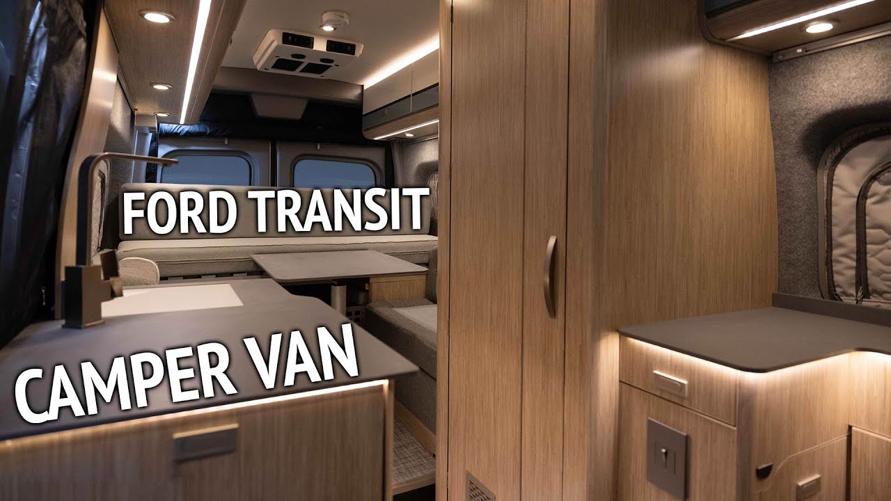 Ford Transit Camper Van Prototype Full Walk-Through | Winnebago eRV2