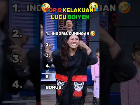 TOP 5 KELAKUAN LUCU BOIYEN! #lucu #boiyen #boyen #laporpak #laporpaktrans7 #komedilucu #beranda