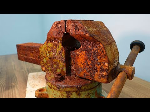 From Rust to Perfection: Restoring an Ancient Vise for a Bottle