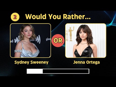 Would you rather Celebrity Edition