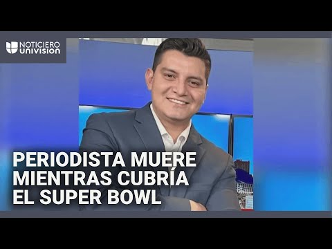 Hallan muerto a periodista hispano que cubría el Super Bowl en Nueva Orleans: hay una mujer detenida