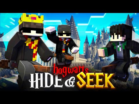 Minecraft Hide and Seek in Harry Potter World!