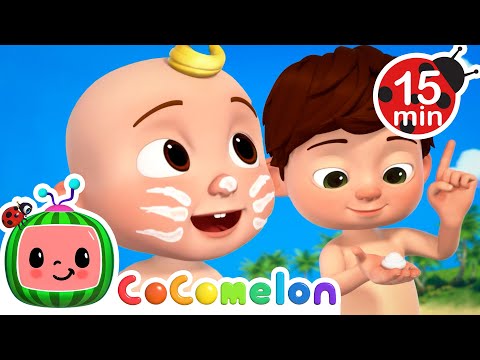 Down by the Beach! ⛱️ | CoComelon 🍉 | 🔤 Subtitled Sing Along Songs 🔤