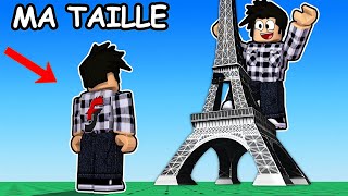 Atteindre une taille VRAIMENT IMPOSSIBLE sur Roblox : jusqu'où peux-tu grandir ?