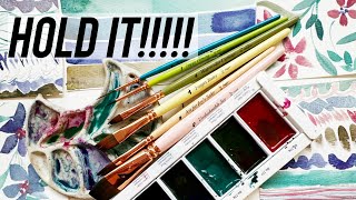 All the Watercolor Brushes & How to Use Them-Part 1