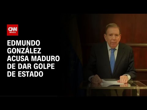 Edmundo González acusa Maduro de dar golpe de Estado | AGORA CNN