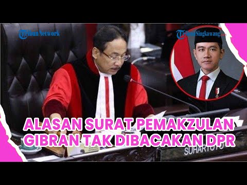 Alasan Surat Pemakzulan Gibran Tak Dibacakan di DPR, Pengamat: Takut Bikin Gaduh