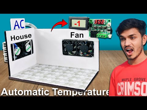 Automatic Air Conditioner & Fan - for House | Inspire Award Project | Best Science Project