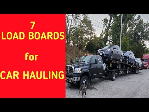 7 top load boards for car haulers, Hot shot car...