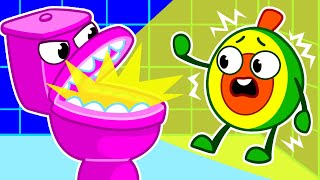 Monster in the Toilet: Shadows in the Dark 🚽👻 | Nighttime Adventure 🥑