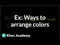 Exploring Color Arrangements in Combinatorics