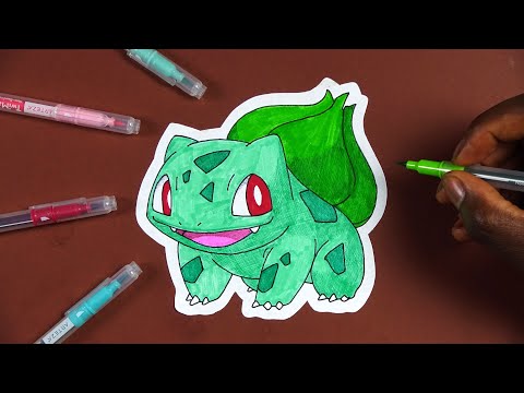 How To Draw BULBASAUR | Step By Step Tutorial | Pokemon | DeMoose Art