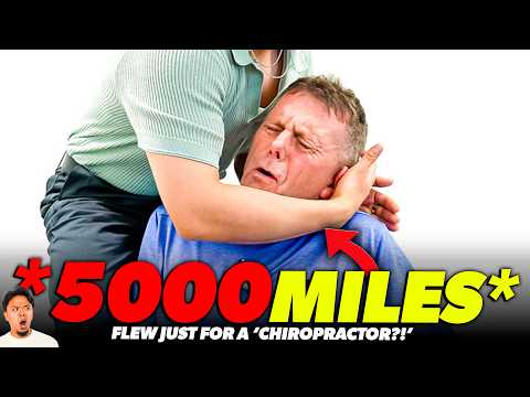 He Flew **5000 MILES** Just To See A CHIROPRACTOR! 😱🤯 | ASMR Back Pain Crunchy Satisfying | Tubio