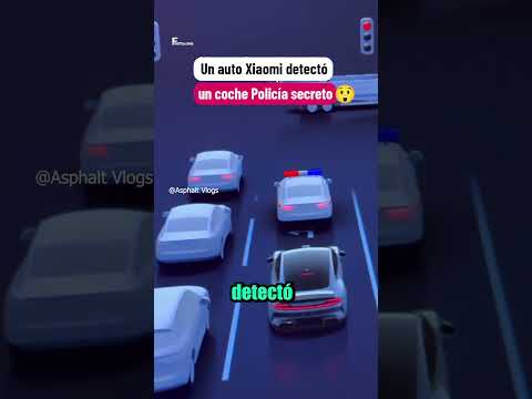 Auto de Xiaomi detectó un policía secreto 🤫