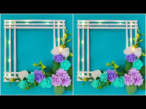 Wall Hanging Craft Idea | Room Decor | DIY Lamp | Home decorations idea