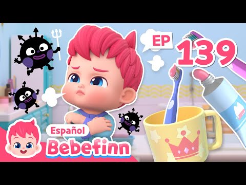 ¡No, No, Cepillado de Dientes! | EP139 | Canciones Infantiles | Bebefinn en español