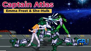 Emma Frost & She-Hulk – Marvel Infinite War v100 | OpenBOR Gameplay (Captain Atlas Stage)
