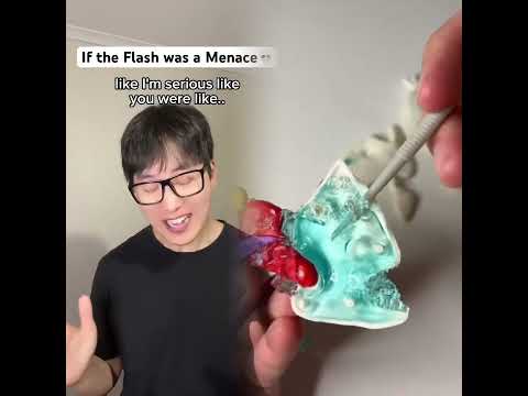 The Flash Is Really A Menace๐ #comedy #shorts