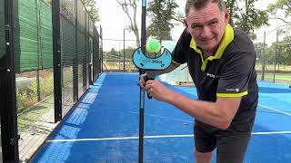 SpinPro Padel how to assemble, adjust height and set up screen