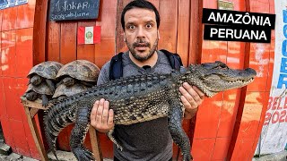 AS COMIDAS MAIS BIZARRAS da AMAZÔNIA PERUANA!! (turistas não comem) 🇵🇪