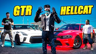 Mi GTR venció al Hellcat pero todo era una trampa