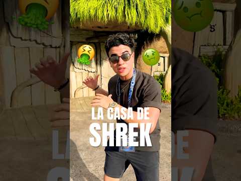 CONOCÍ LA CASA DE SHREK 😱🤢#shrek