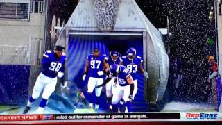 NFL Sound Guy Gets Trampled by Vikings in Pre-game