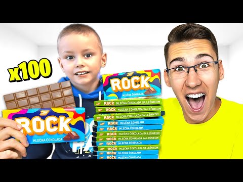 POKLANJAM FANU 100 ROCK ČOKOLADA!!