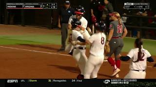 SOFTBALL: Indiana - NCAA Regional Highlights
