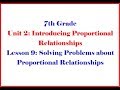 Understanding Proportional Relationships and Rates