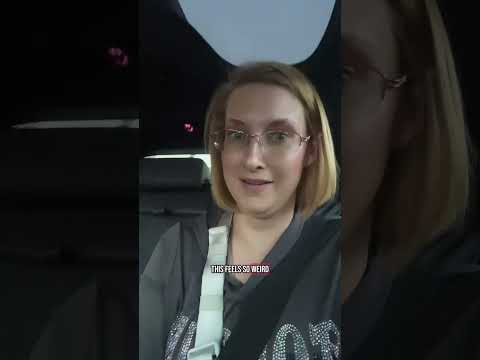 Ride to a Cheer Comp with Waymo #funny #comedy #humor #skit #parenting #shorts #waymo