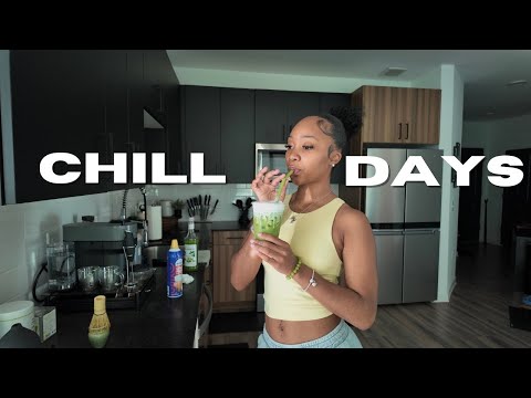 chill days in my life | matcha at home, training, hauls & store runs, etc