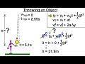 Kinematic Equations and Projectile Motion