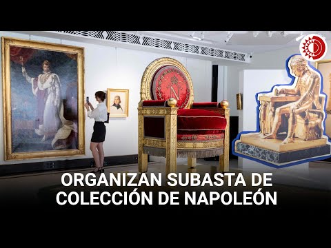 París: Organizan subasta de colección de Napoleón