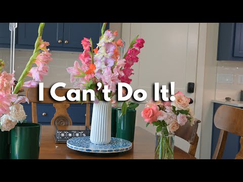 Second Attempt (and Unsuccessful) at Floral Arranging