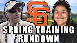 San Francisco Giants Spring Training Rundown w/ Special Guest Maria Guardado