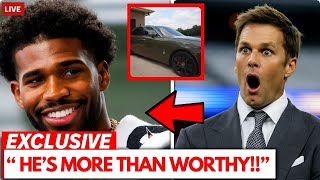 Tom Brady SHOCKED as Shedeur Sanders Rolls In STYLE! Deion’s Reaction? UNREAL!