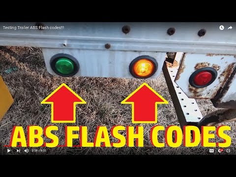 utility bendix abs light issues