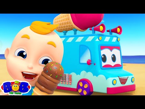 🍦 Ice Cream Song & I Hear Thunder | Sweet Treats and Rainy Day Fun with Bob the Train! 🎵