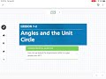 Trigonometric Concepts and Angles