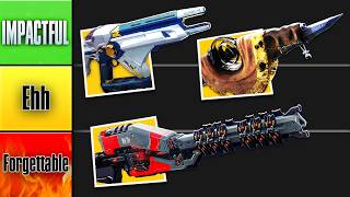 Ranking All 31 Destiny 1 Weapons Reprised in Destiny 2