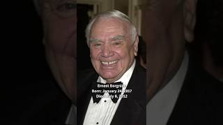 Ernest Borgnine -Voice Of Mermaid Man In SpongeBob SquarePants🕊️#ernest #spongebob #fy #shorts #rip
