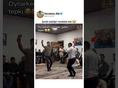 🎶 Oynarken sazcıdan gelen tepki 😂 #shorts #dance #oyunhavası
