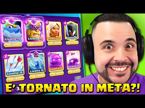 è Tornato  in Meta il mio E-GOLEM con Curatrice ? - CLASH ROYALE XXXXL